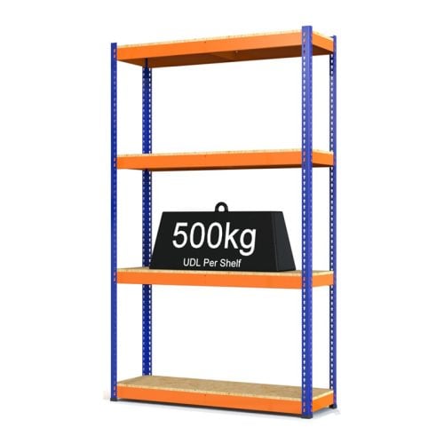 RAX1 - Heavy Duty Racking with 4 Levels