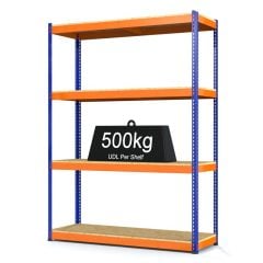 RAX1 - Heavy Duty Racking with 4 Levels