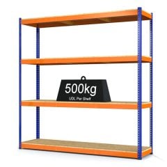 RAX1 - Heavy Duty Racking with 4 Levels