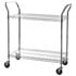 chrome wire trolley