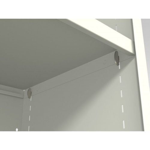 Fineline Adjustable Delta Edge Shelving with 5 Levels with Back - H1850mm x W1000mm x D450mm - Image 5