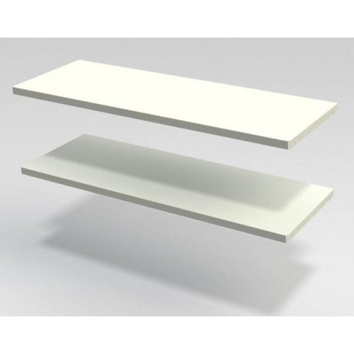 Fineline Adjustable Delta Edge Shelving with 5 Levels with Back - H1850mm x W1000mm x D450mm - Image 3