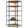 Steel corner shelving