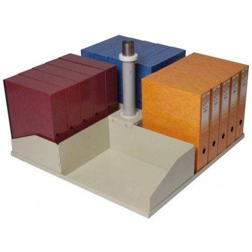 Single Square Tier for Platfile Rotary Storage