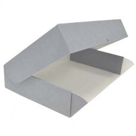 Drop front storage box