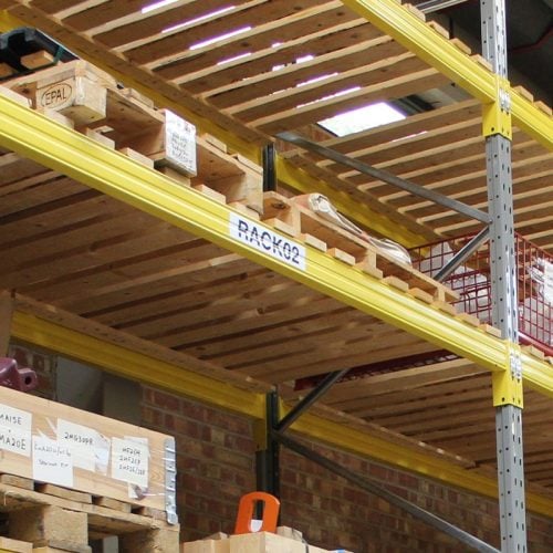 Adjustable Pallet Racking Starter Bay with 5 Levels - Image 3